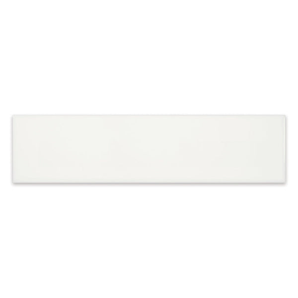 1867 GLAZED CÉRAMIC(4x16), WHITE-GLOSSY, Coverage/Box - 10.76 sqft