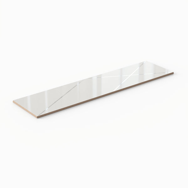 1867 GLAZED CÉRAMIC(4x16), SILVER-GLOSSY, Coverage/Box - 10.76 sqft