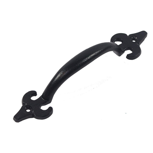 Nuvo Iron Black Galvanized Steel Antique Handle 