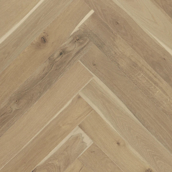 Biyork Engineered Hardwood Flooring Nouveau 7 Bespoke Northern Veranda European Oak (HERRINGBONE) Wirebrushed 5