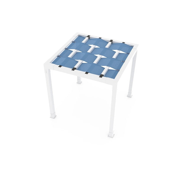 Toja Grid Wave Shade 2' x 8' Denim