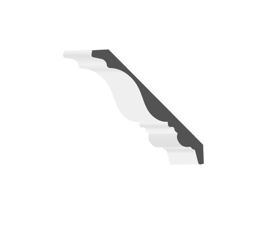 MDF Tuscany 7 Crown Moulding (16' Lengths)
