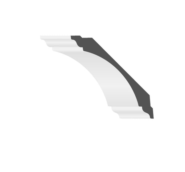 MDF Cove 8 Crown Moulding (16' Lengths)
