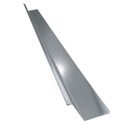 Drip Flashing, 2 x 1-1/4 x 3/8 In. - Galvanized