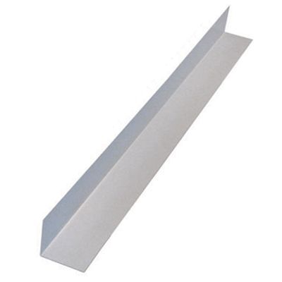 Flashing Angle, 2 inch x 2 inch x 10 feet - White Galvanized