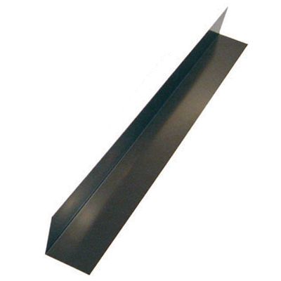 Flashing Angle, 4 inch x 4 inch x 10 feet - Brown Galvanized