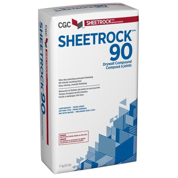 CGC Sheetrock 90 Setting-Type Joint Compound - 11 kg Bag (BLUE)