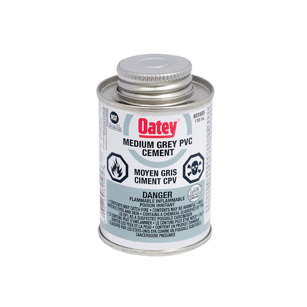 118 Ml Pvc Cement Medium Gray (C)