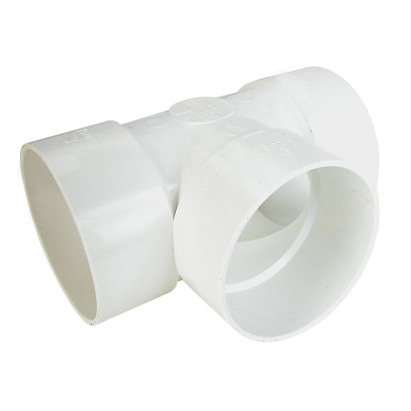 Straight Tee 4 inchx4 inchx4 inch Hub