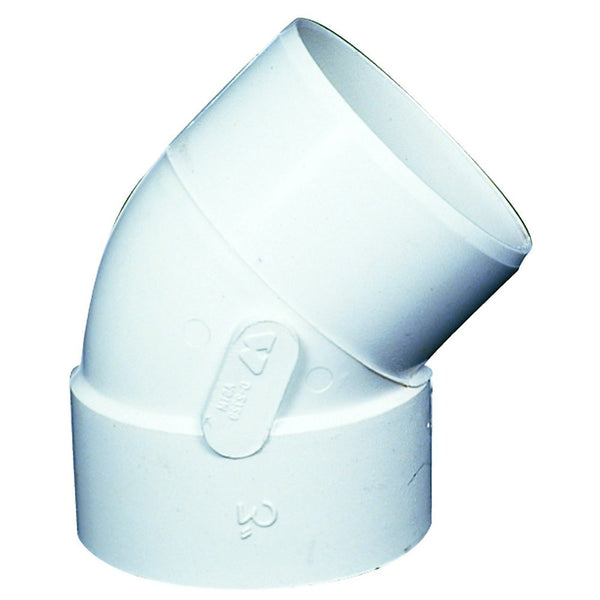 45° Elbow 4 inch HxSp