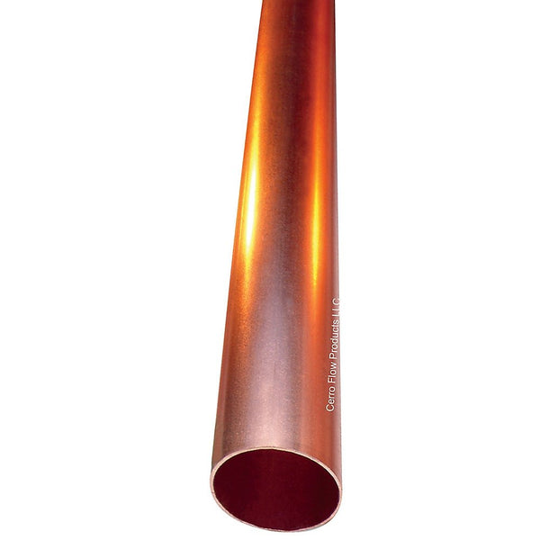 Copper Pipe Type M 1/2-inch x 12 Foot Straight Length