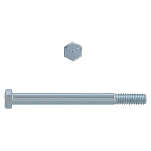1/2 x 6-inch Hex Head Cap Screw - Zinc Plated - Grade 5 - UNC