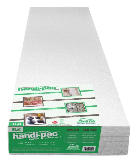R-5.63 Rigid Insulation - PlastiSpan - 14-1/2
