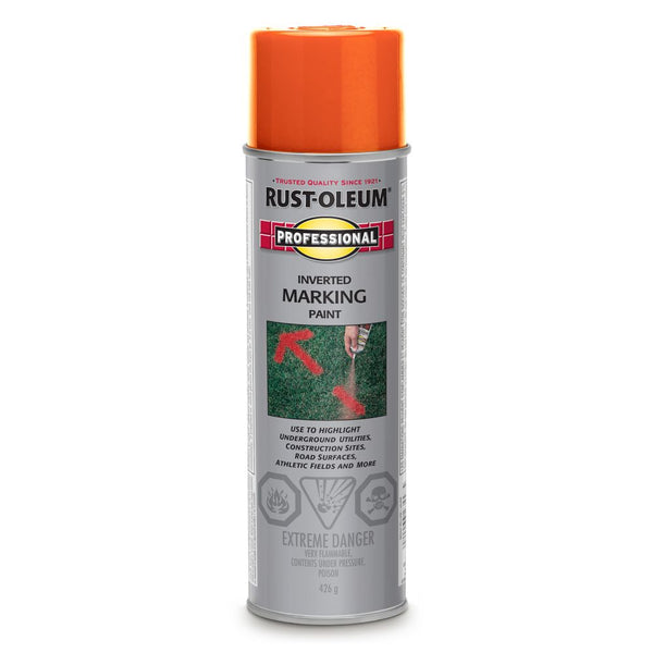 Inverted Marking Paint In Red-Orange Aerosol - 426 g 