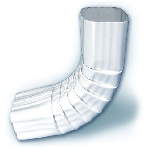 Aluminum Gutter 2 Inch X 3 Inch A-Elbow White