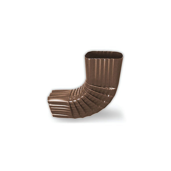 Aluminum Gutter 2 Inch X 3 Inch B-Elbow - Brown