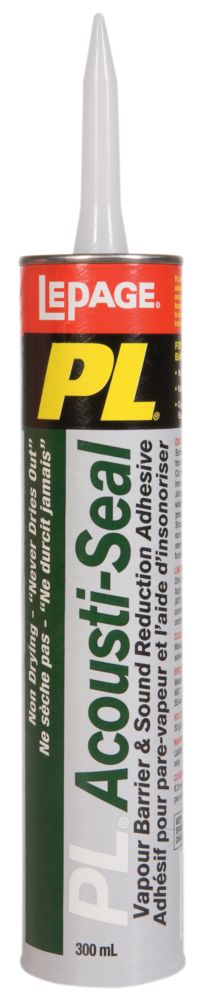 PL Acousti-Seal Vapour Barrier & Sound Reduction Adhesive (300ml)