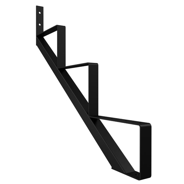 3-Step Steel Stair Riser for Patios and Decks