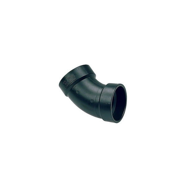2 In. ABS 45 Degree SR Elbow All Hub