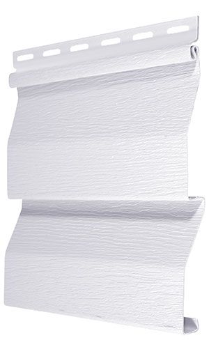 D4D Vinyl Siding in White