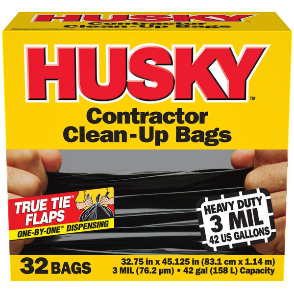 Contractor Clean-Up Bags, 158 L Capacity (32-Count)