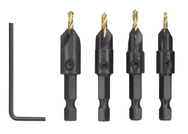 Power Groove Countersink Set - 5/Pack