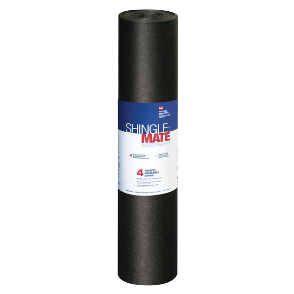 Shingle-Mate 4 sq. (432 sq. ft.) Fiberglass-Reinforced Roofing Underlayment Roll