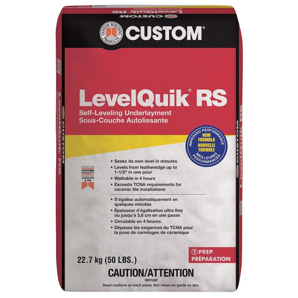 LevelQuik 22.7kg RS Self-Leveling Underlayment