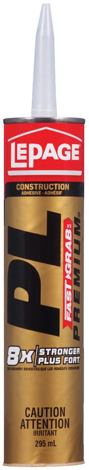 PL Premium Fast Grab Construction Adhesive 295Ml