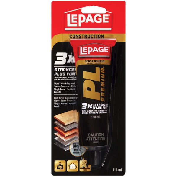 LePage PL Premium 118mL Polyurethane Construction 