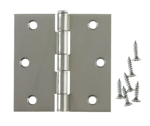 3-1/2 Inch Zinc Broad Hinge