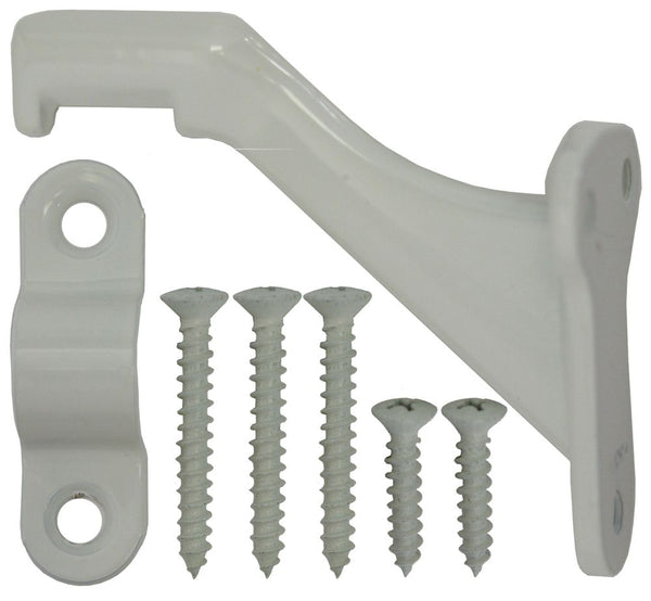 White Handrail Bracket
