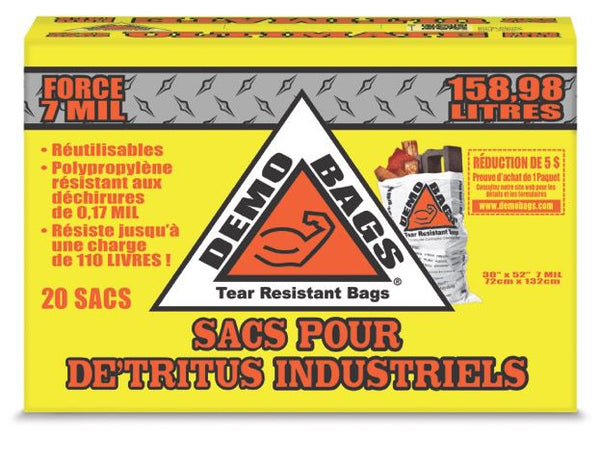 Reusable Demolition Bags