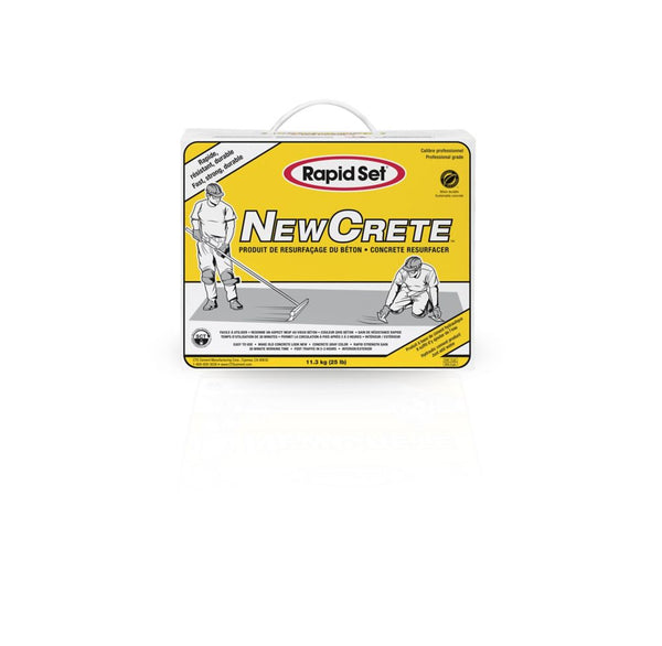 Rapid Set 25 lb. NewCrete Concrete Resurfacer