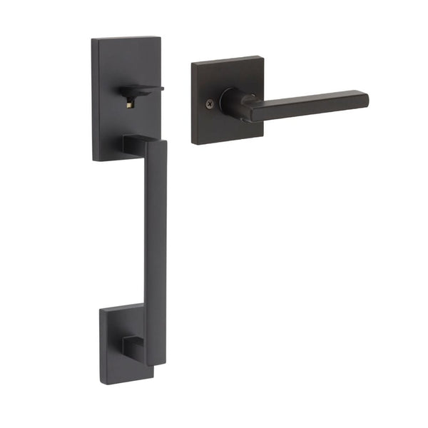 Weiser Handleset Mix & Match San Clemente/ Halifax Black