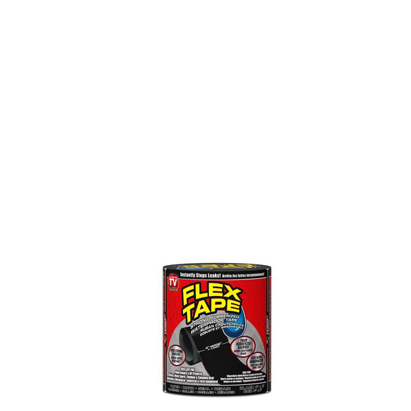 Flex Tape 4 inch x 5 ft. Tape in Black