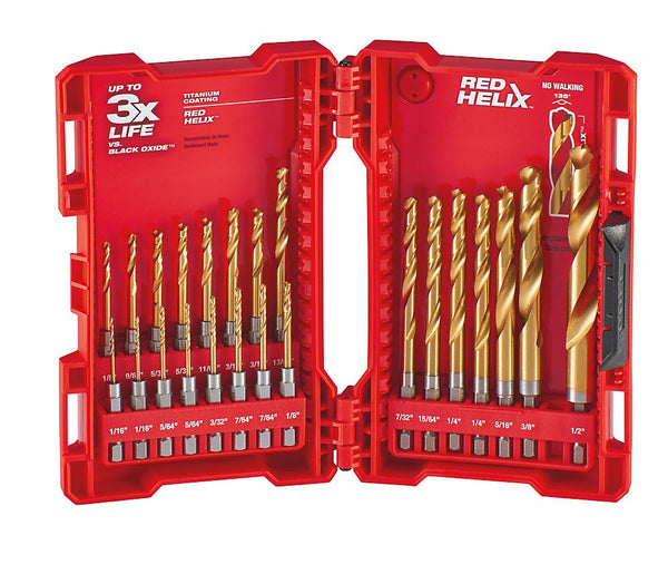 SHOCKWAVE IMPACT DUTY Titanium Drill Bit Set (23-Piece)