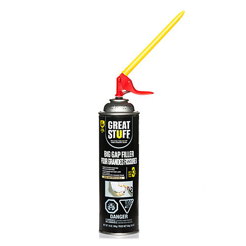 Great Stuff Spray Foam Insulation - Big Gap Filler Smart Dispenser - 16 oz.