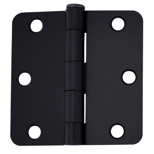 3.5 x 3.5 x 5/8 Hinge in Black