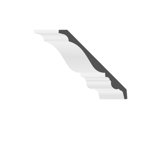 MDF Tuscany 8 Crown Moulding (16' Lengths)