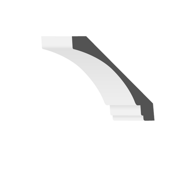 MDF Manhattan 5 Crown Moulding (16' Lengths)
