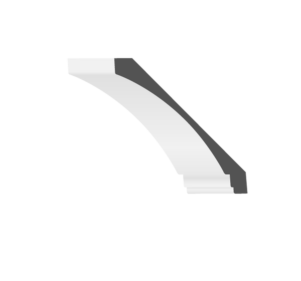 MDF Manhattan 7 Crown Moulding (16' Lengths)