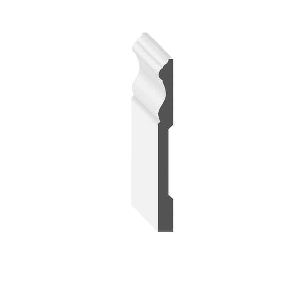 MDF Colonial Baseboard 5 9/16 x 5/8 (14' Lengths)