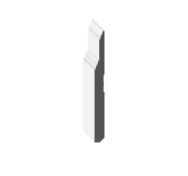 MDF 2 Step Baseboard 7 1/4 x 5/8 (14' Lengths)