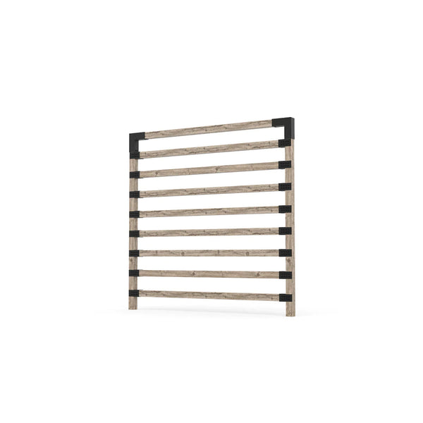 Toja Grid Single Garden Privacy Wall Kit for 4x4 Wood Posts