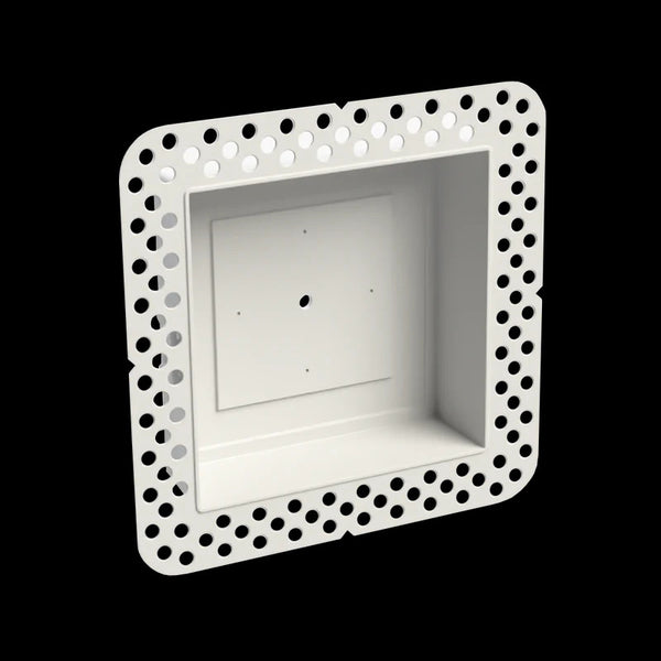 Fittes Lite Drywall Device Mount Lite  Flush - White - 5’’ x 5’’
