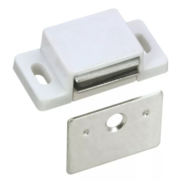 Richelieu 1 1/4 in (32 mm) Magnetic Catch, White