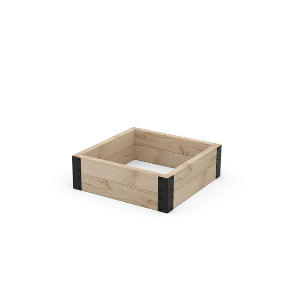 Toja Grid Double High Raised Planter Kit - Flat Botton