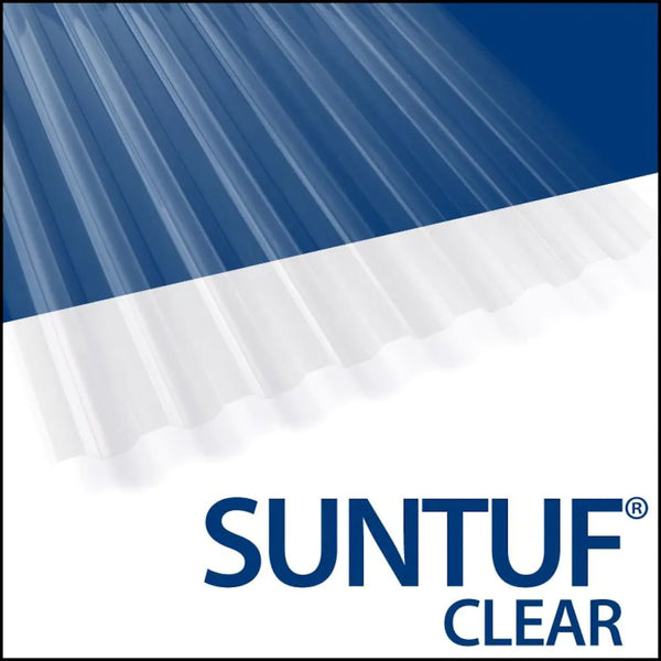 Suntuf Cor. Pc12 Feet . Clear
