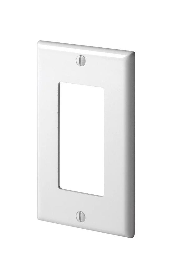 Leviton Decora wall plate 1 Gang, White